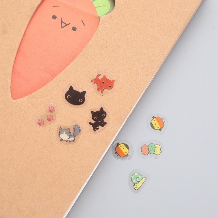 Sticker dán trang trí (80 miếng dán) các loại