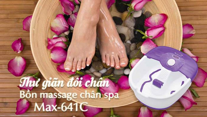 Bồn ngâm massage chân Spa Maxcare Max641C
