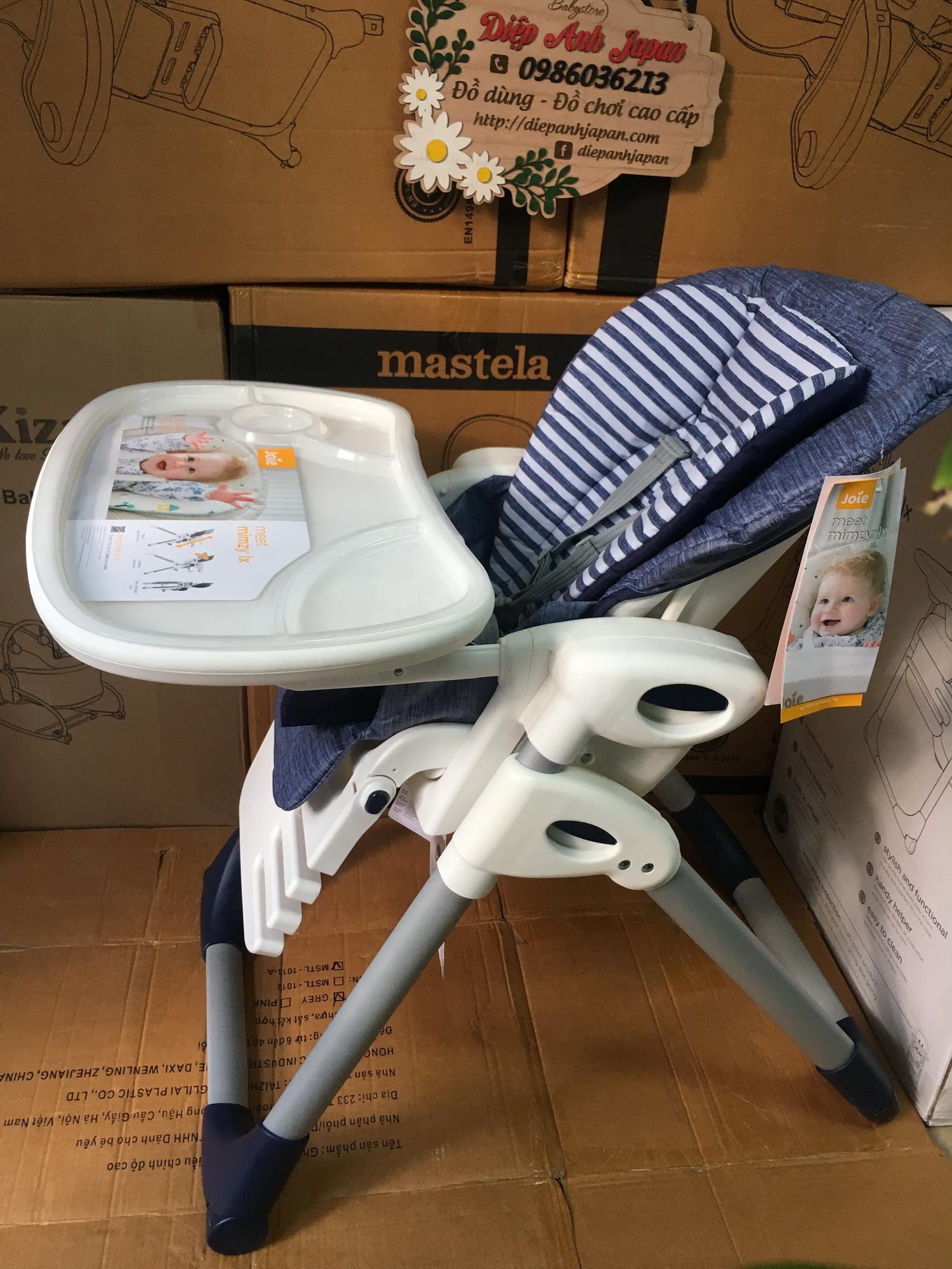 Ghế ăn cao Joie Mimzy LX Denim