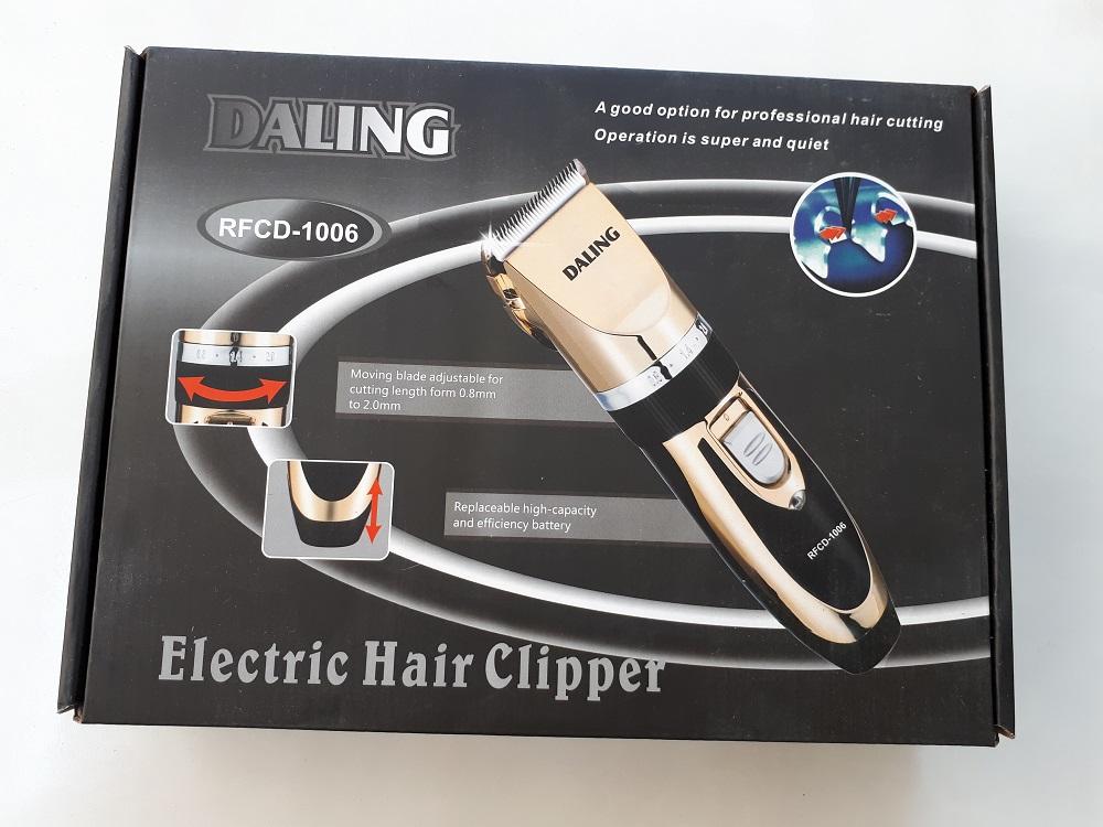 TÔNG ĐƠ CẮT TÓC TRẺ EM DALING RFCD-1006 (CAO CẤP) CÓ PIN SƠ CUA