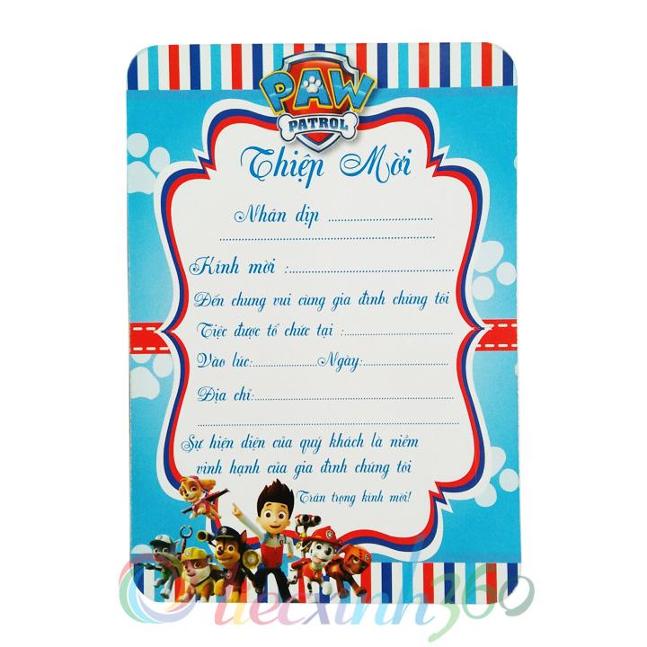 10 Thiệp mời sinh nhật