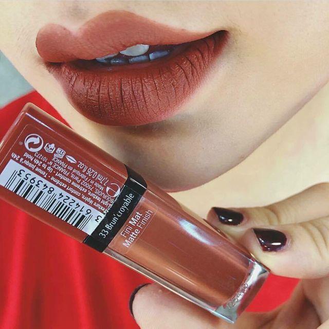 Son Bourjois Velvet 33 – Brun’Croyable