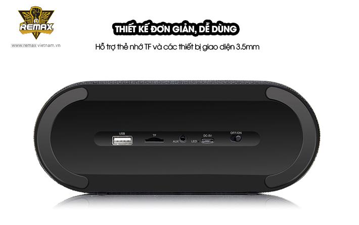 Loa Bluetooth kiêm đồng hồ báo thức Remax RB-M26