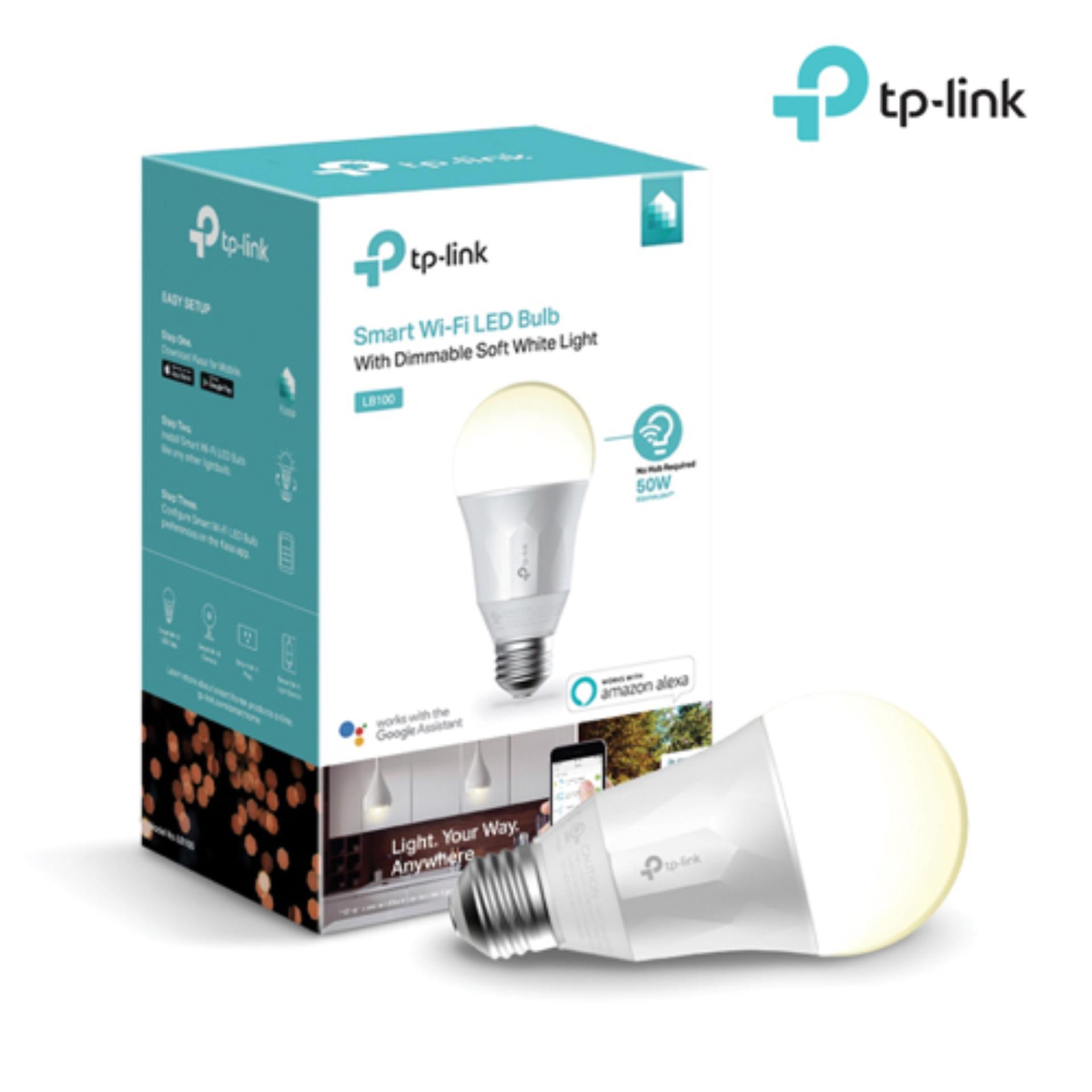 TP-Link LB100 Bóng đèn LED Wifi thông minh có thể điều chỉnh ánh sáng, Hãng phân phối chính thức