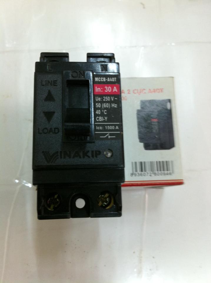 CB Cóc 30A Vinakip / Cầu dao an toàn 30A