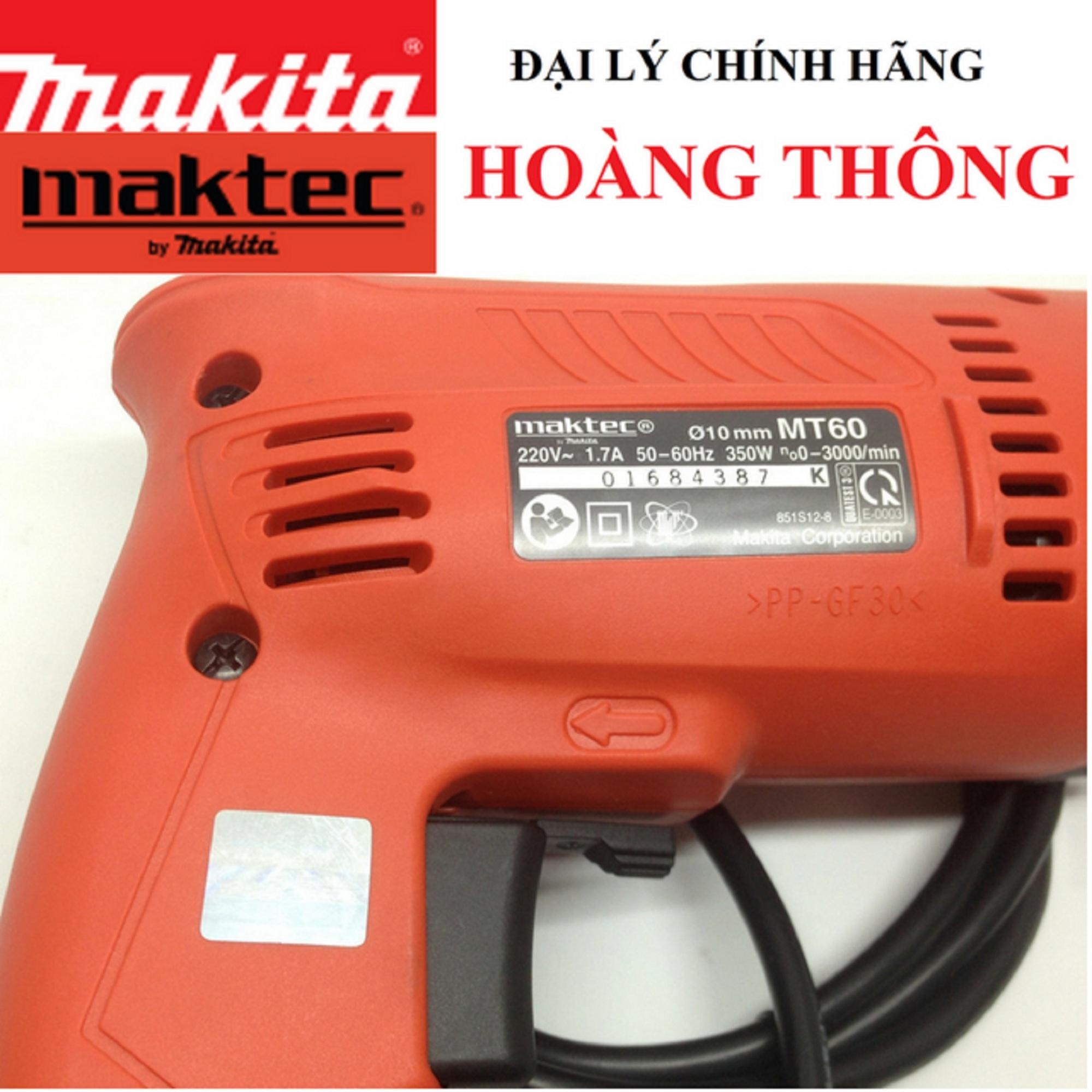 Máy khoan maktec MT60 (đỏ)