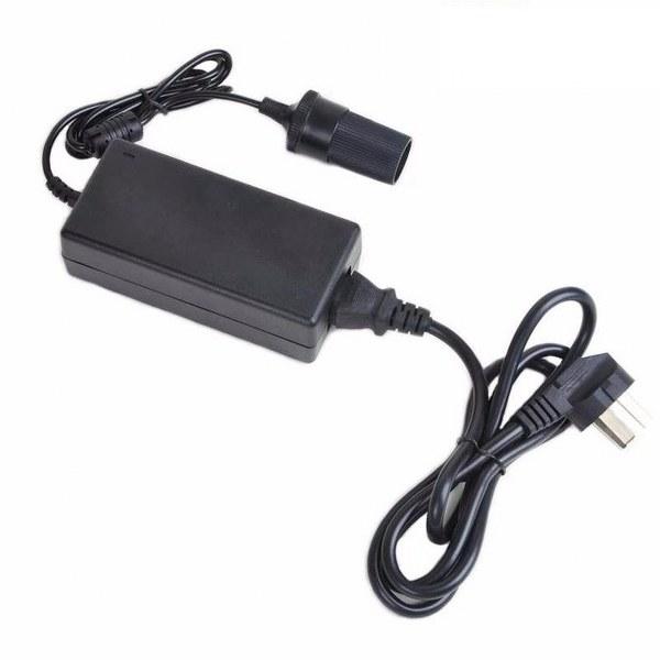 Adapter chuyển nguồn điện nhà 220v sang Tẩu (công suất cao 12V 6A 72W) cho máy hút bụi oto