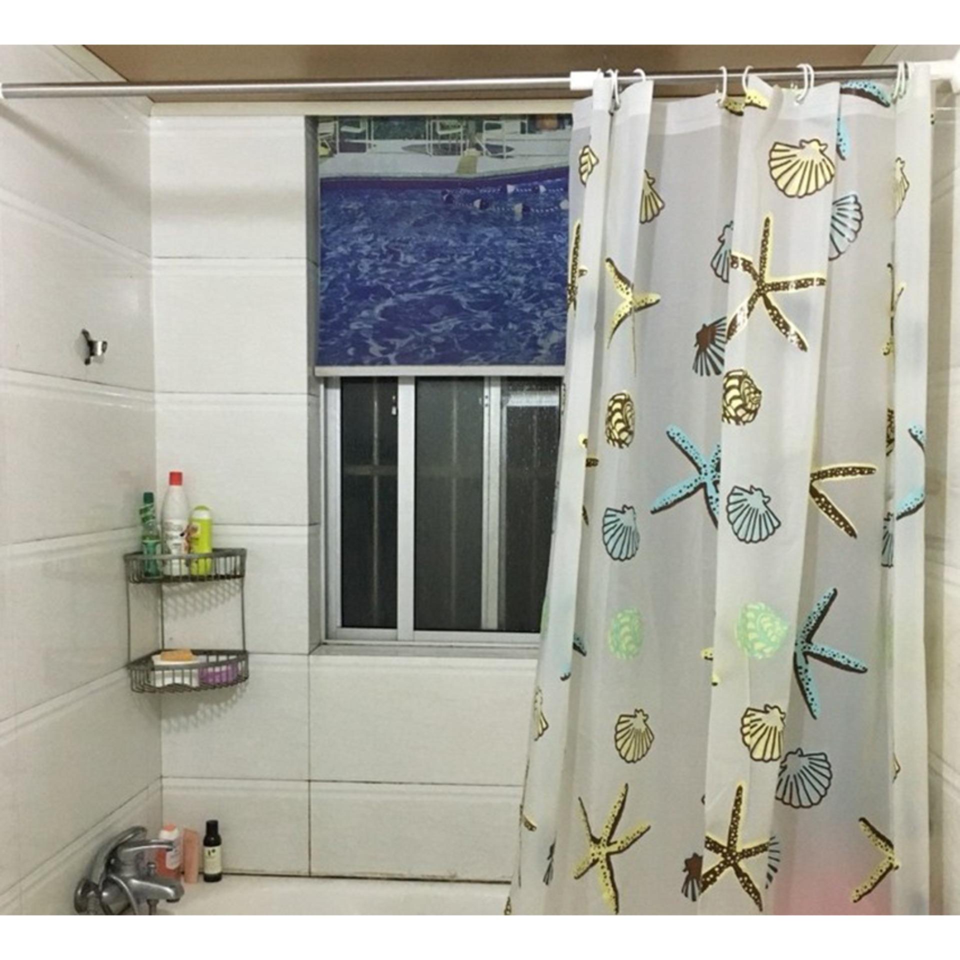 Rèm nhà tắm tại hà nội , Rèm phòng tắm hà nội - Rèm cửa giá rẻ, Chất liệu bền đẹp, không phai màu, không thấm nước, chống nắng, mưa, bụi bặm S143 - BH Uy Tín 1 đổi 1 bởi Smart Tech