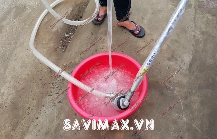 Đầu tưới gắn máy cắt cỏ, đầu bơm nước tưới hoa màu