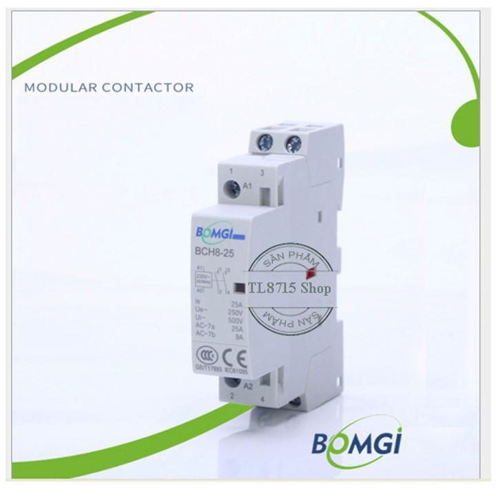 [Lấy mã giảm thêm 30%] Khởi động từ contactor 20A/220v lắp ray cài át tủ điện