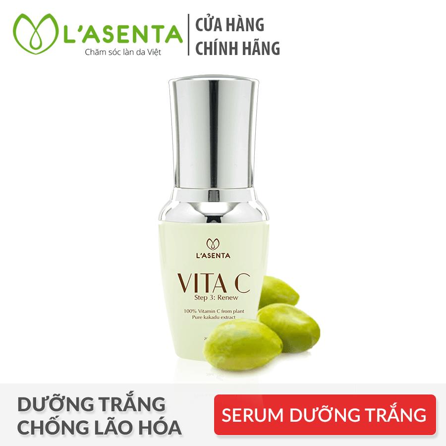 Serum dưỡng trắng da L'asenta Vita C 20ml