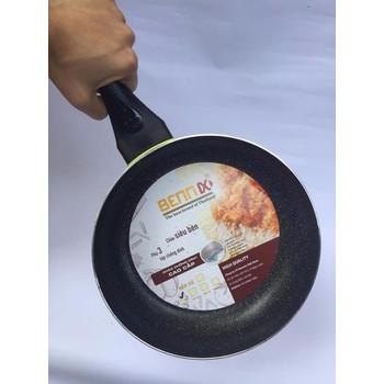 Chảo phẳng vân đá chống dính cao cấp Bennix Thái Lan 26cm