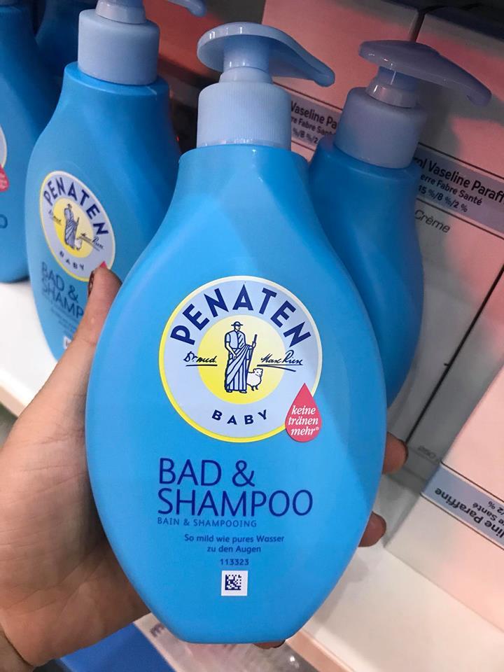 [HCM]Sữa tắm gội chống cảm penaten cho bé (400 ml)