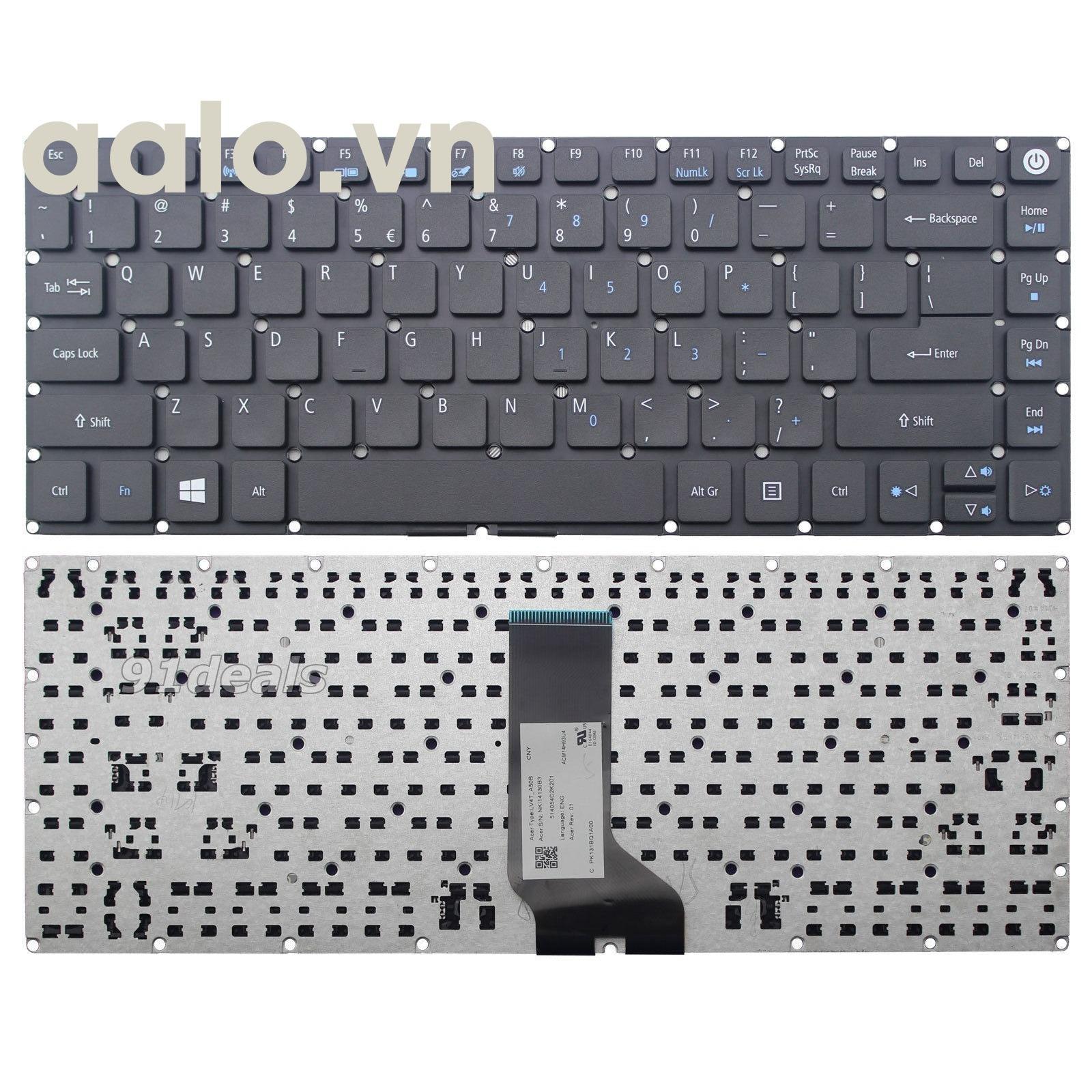 Bàn phím laptop acer e5 473 e3 473 - keyboard acer