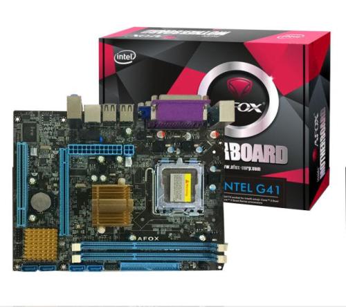 Afox Motherboard Intel G41 Chipset Socket 775 - Bo Mạch Chủ - Mainboard [Hà  Nội] 