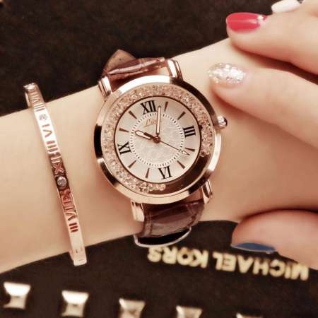 2018 เสื้อผ้าแฟชั่น Womens Korean-Style Ultra Slim waterpoof QUARTZ Watch