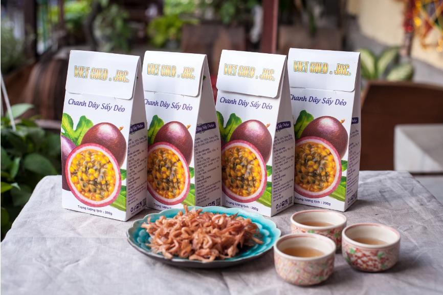 Vỏ chanh dây sấy dẻo