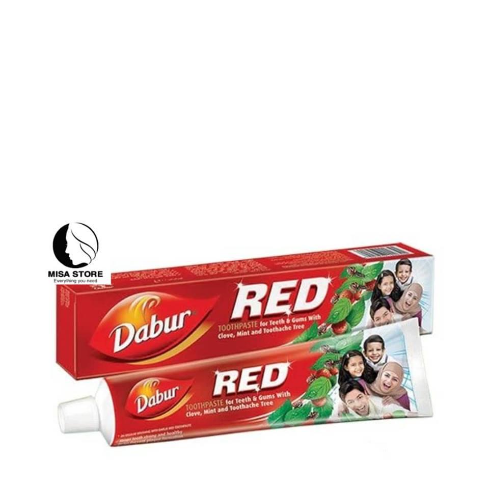 Kem đánh răng thảo dược dabur red toothpaste 100gr-hsd 2025