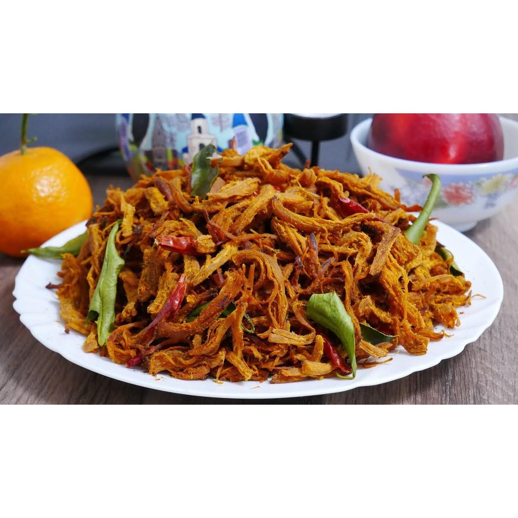 1KG KHÔ GÀ CAY LÁ CHANH