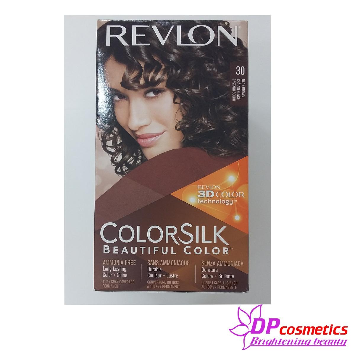 Thuốc Nhuộm Tóc Revlon Colorsilk 30 - Nâu sẫm