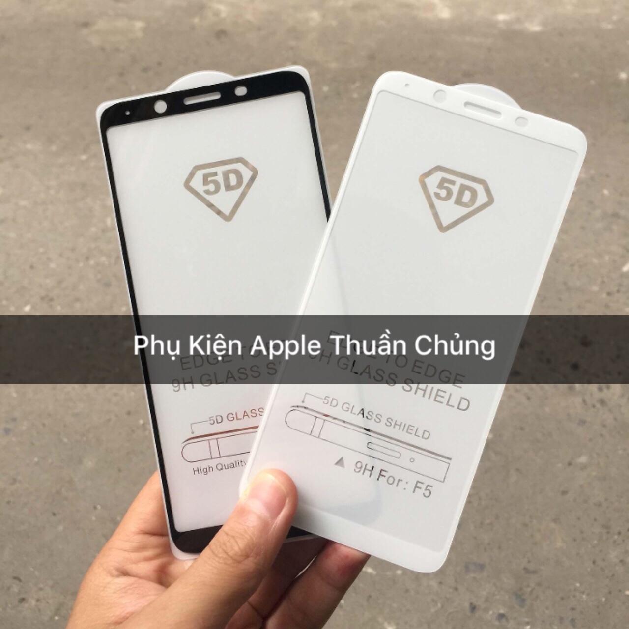 [HCM]Kính cường lực 5D Full dòng OPPO full keo A37A57A59A71A83F3F3PlusF5F7F7 YOUTHR9 ĐEN