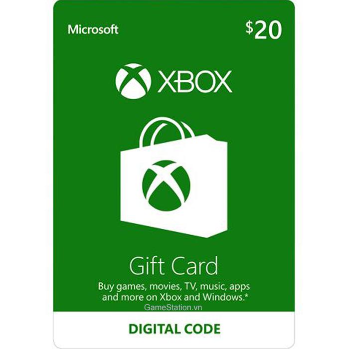 [HCM]Xbox Gift Card 50$ - US