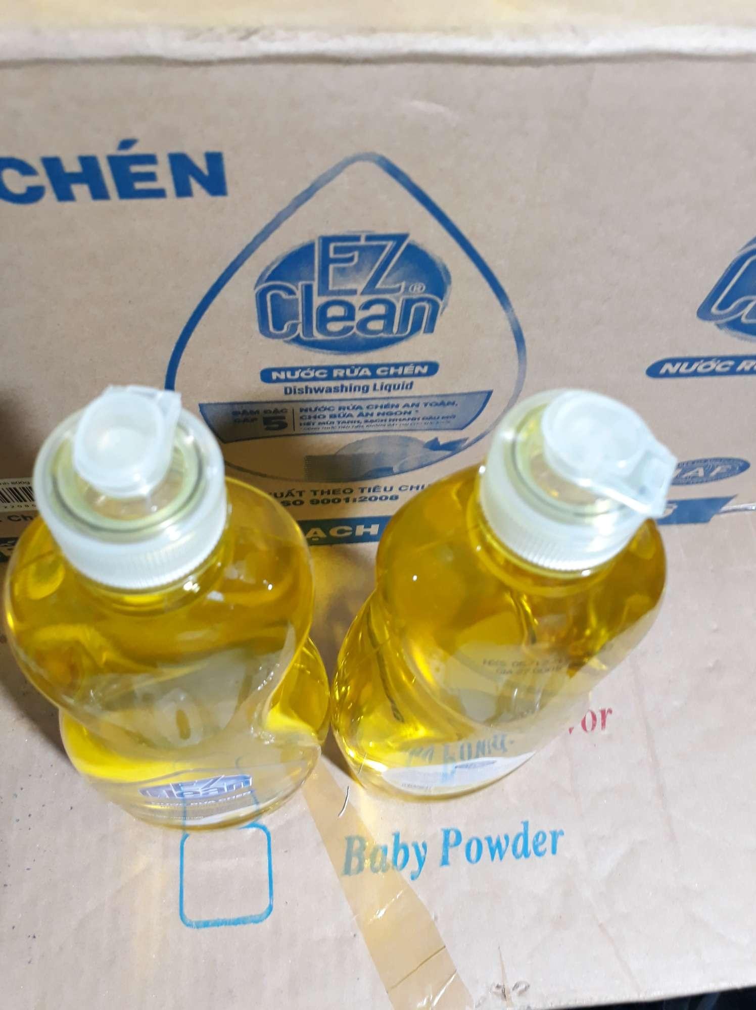 Nước rửa chén đậm đặc EZ hương chanh 800g