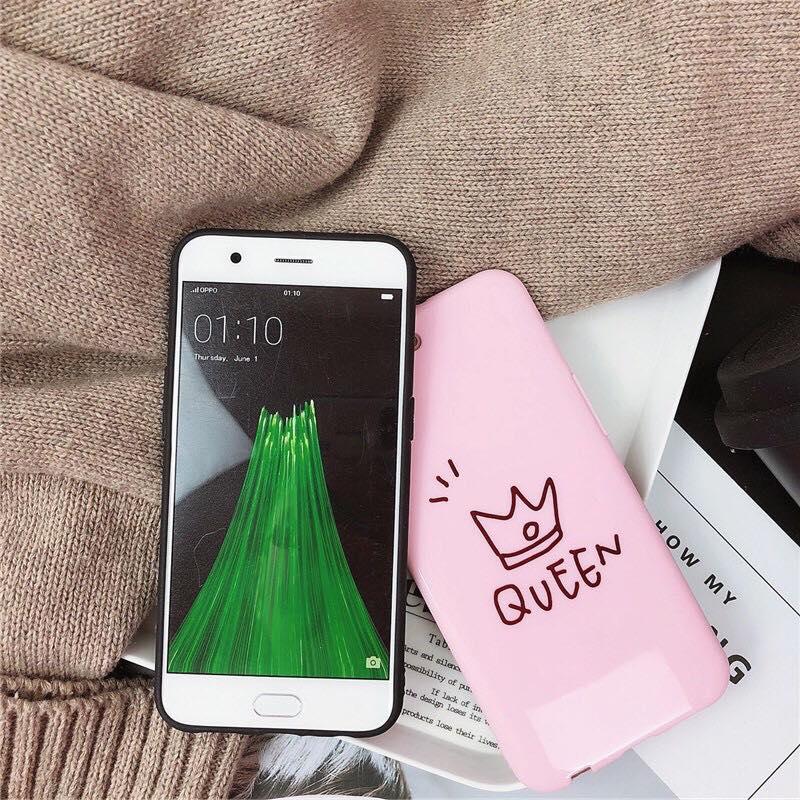 ỐP ĐÔI TRÁNG GƯƠNG KINH QUEEN IPHONE