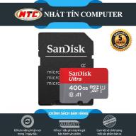 Thẻ nhớ MicroSDXC SanDisk Ultra A1 400GB Class 10 U1 100MB s - kèm Adapter thumbnail