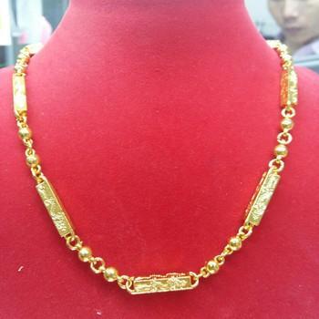 Dây Chuyền Đế Vương Cao Cấp Chạm Rồng mạ vàng 24k sang trọng Italia