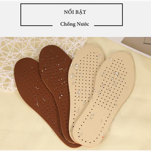 Lót Giầy Da Bò Cao Cấp Khử Mùi