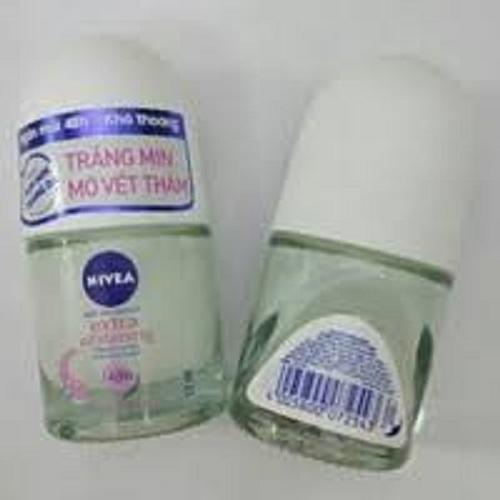 Lăn khử mùi Nivea nữ trắng mịn mờ vết thâm chai 12ml