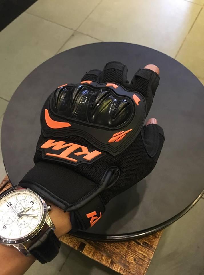 [HCM]GĂNG TAY KTM HỞ NGÓN