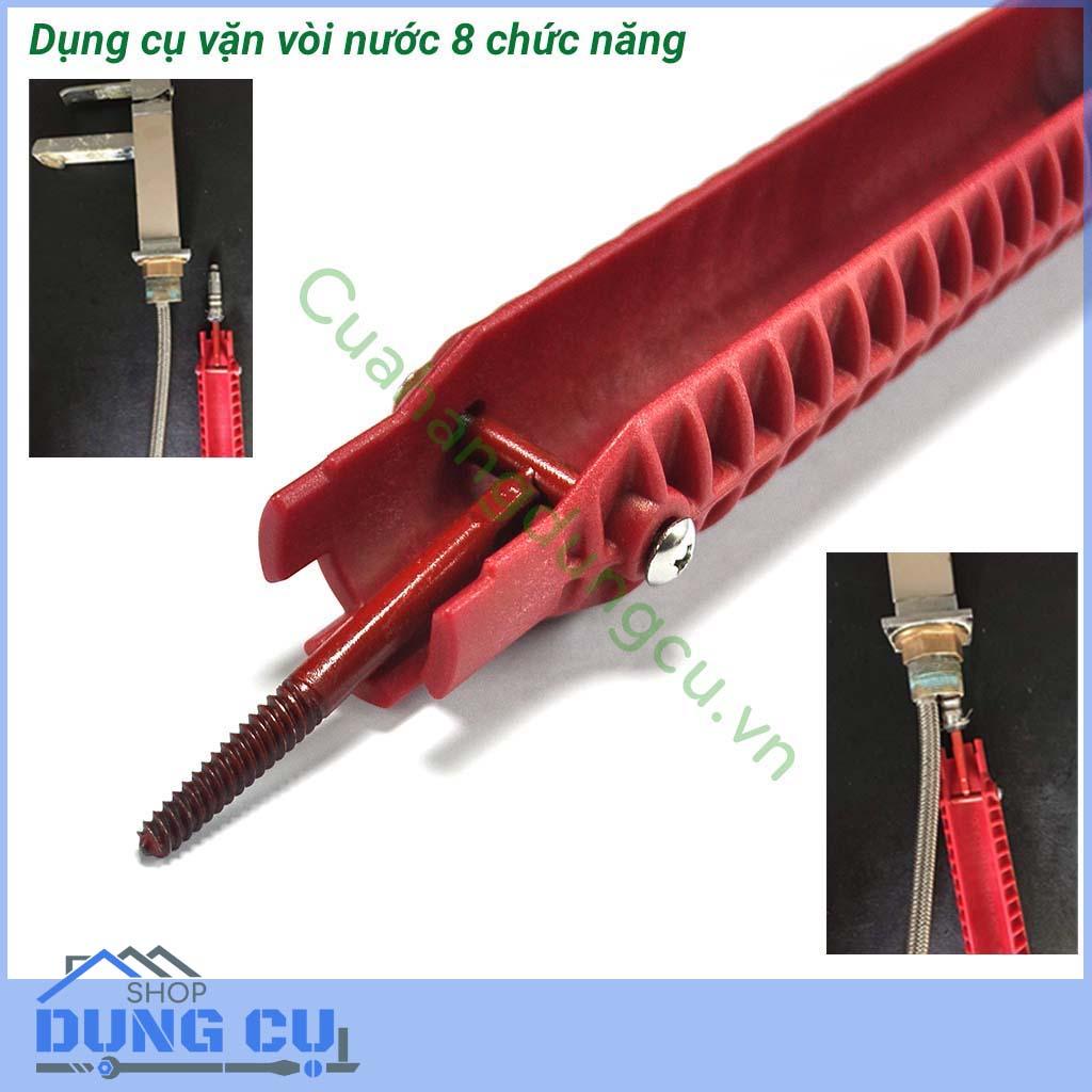 Dụng cụ vặn dây cấp nước 8 chức năng