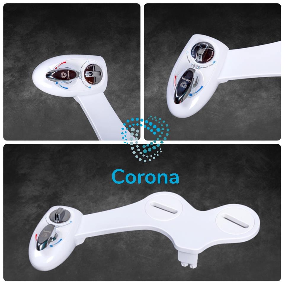 Corona Bidet phiên bản 2 vòi rửa lạnh CB-6002