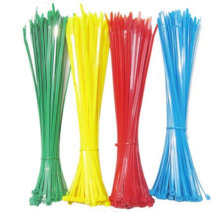 Bộ 100 sợi Dây Rút Nhựa Size 4*200 ( hồng ) 2 tấc