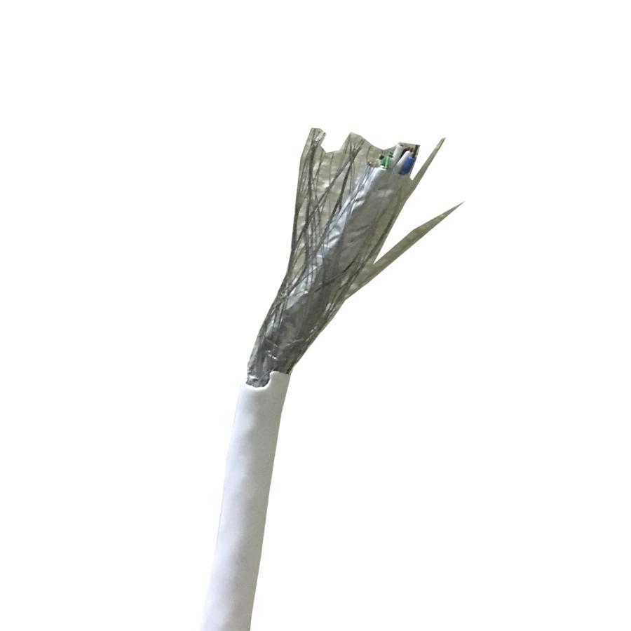 Cuộn dây mạng Cat 5E SFTP LB-LINK  Botroom bọc bạc chống nhiễu( dây màu trắng )