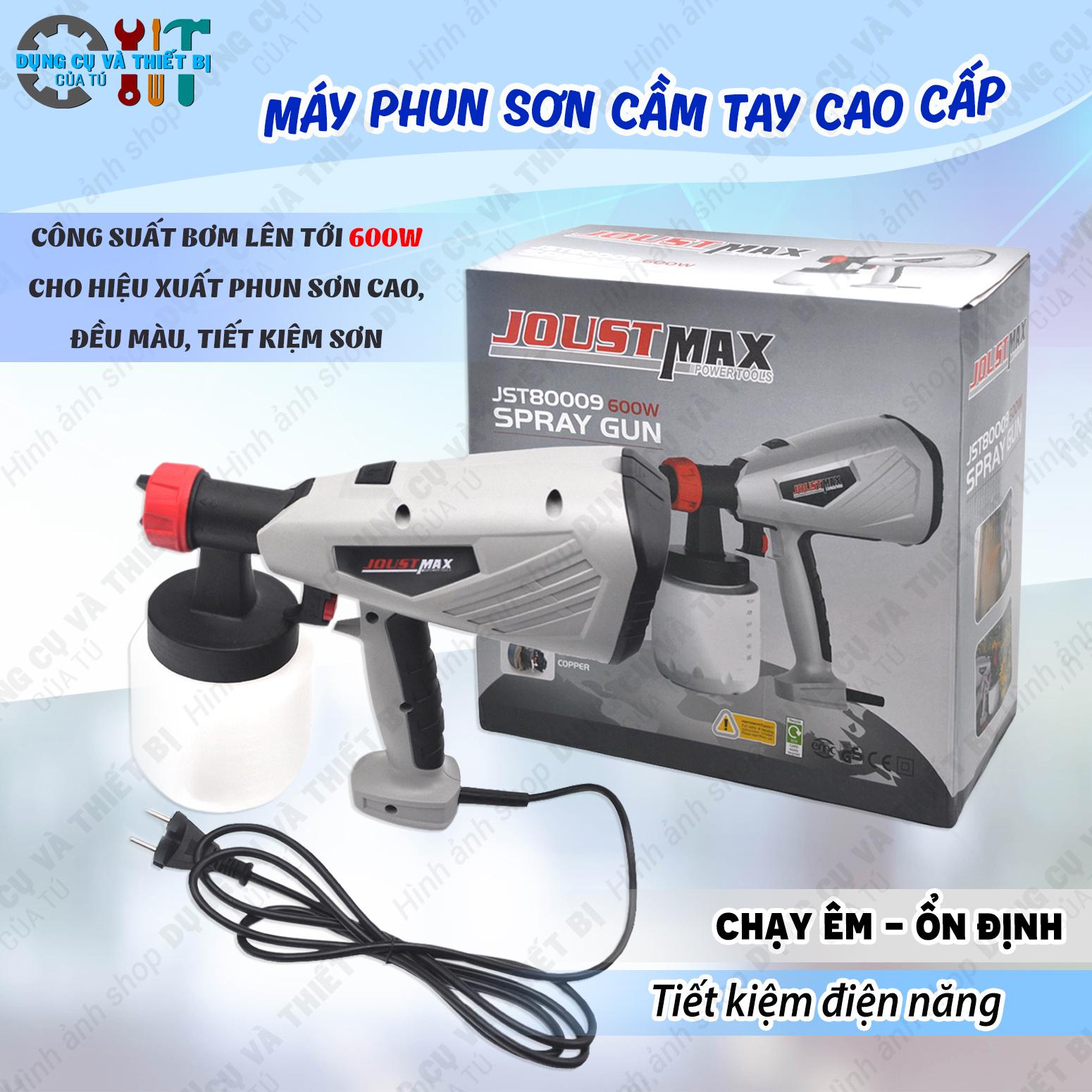 MÁY PHUN SƠN BẰNG ĐIỆN CẦM TAY CÔNG SUẤT 600W  KHÔNG CẦN BÌNH NÉN KHI GỌN GÀNG TIỆN LỢI