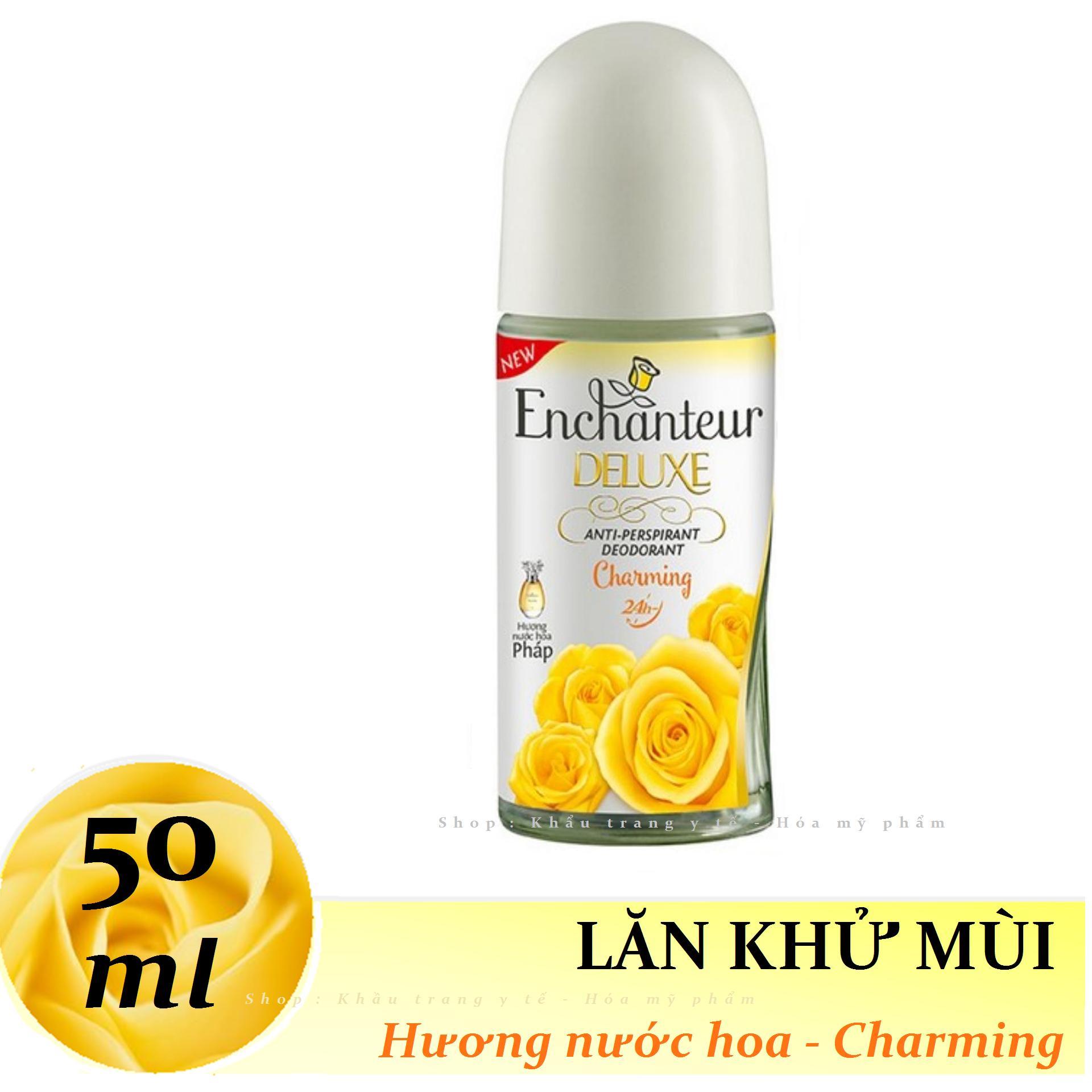 Enchanteur - Lăn khử mùi Hương nước Hoa 50 ml - Hương Charming