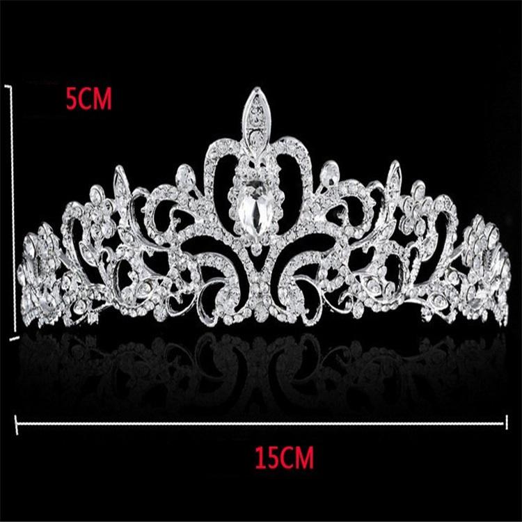 Vương miện đính đá trang sức cho cô dâu
