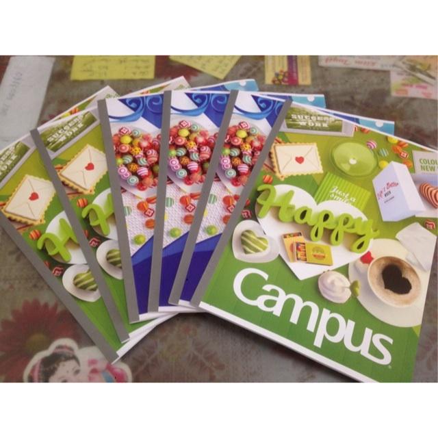 Tập 10 vở Campus Gift 80 trang (Mua 10 tặng 3)