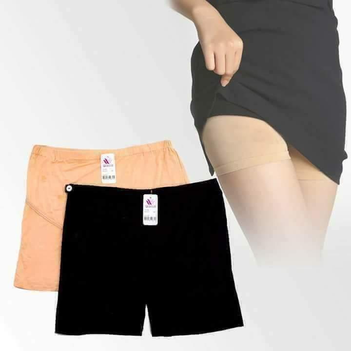 Quần bầu mặc trong váy