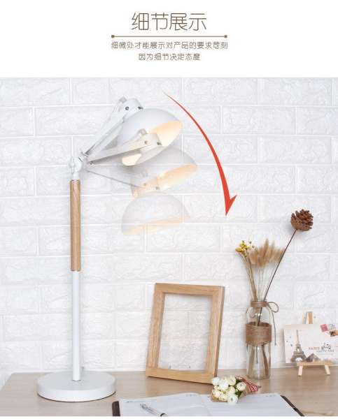 Đèn để bàn, đèn bàn làm việc Vintage DT04 đẹp mắt, độc đáo - Kèm bóng led chống lóa cận