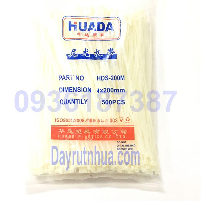 Nylon cable tie 20cm - 500 pcs (2.6x200 mm)