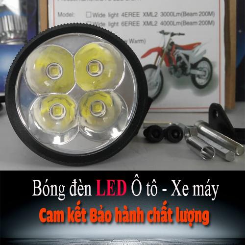 Đèn led Trợ Sáng L4 - Đèn Phượt L4 - 40W 
