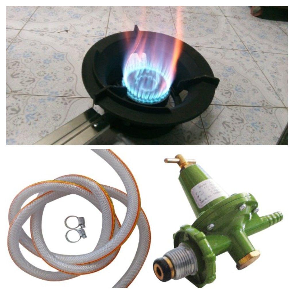 Bếp ga công nghiệp kèm van dây