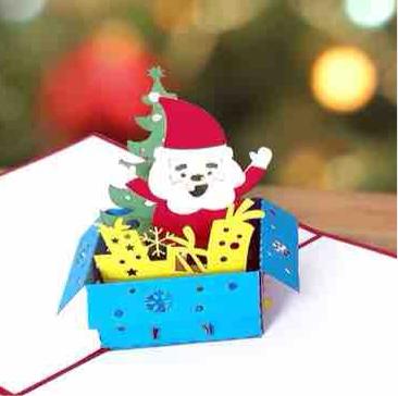 [HCM]Thiệp 3d cây thông noel thiệp giáng sinh