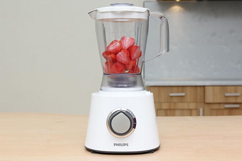 Máy xay đa năng Philips HR7761(Trắng) - Hàng nhập khẩu