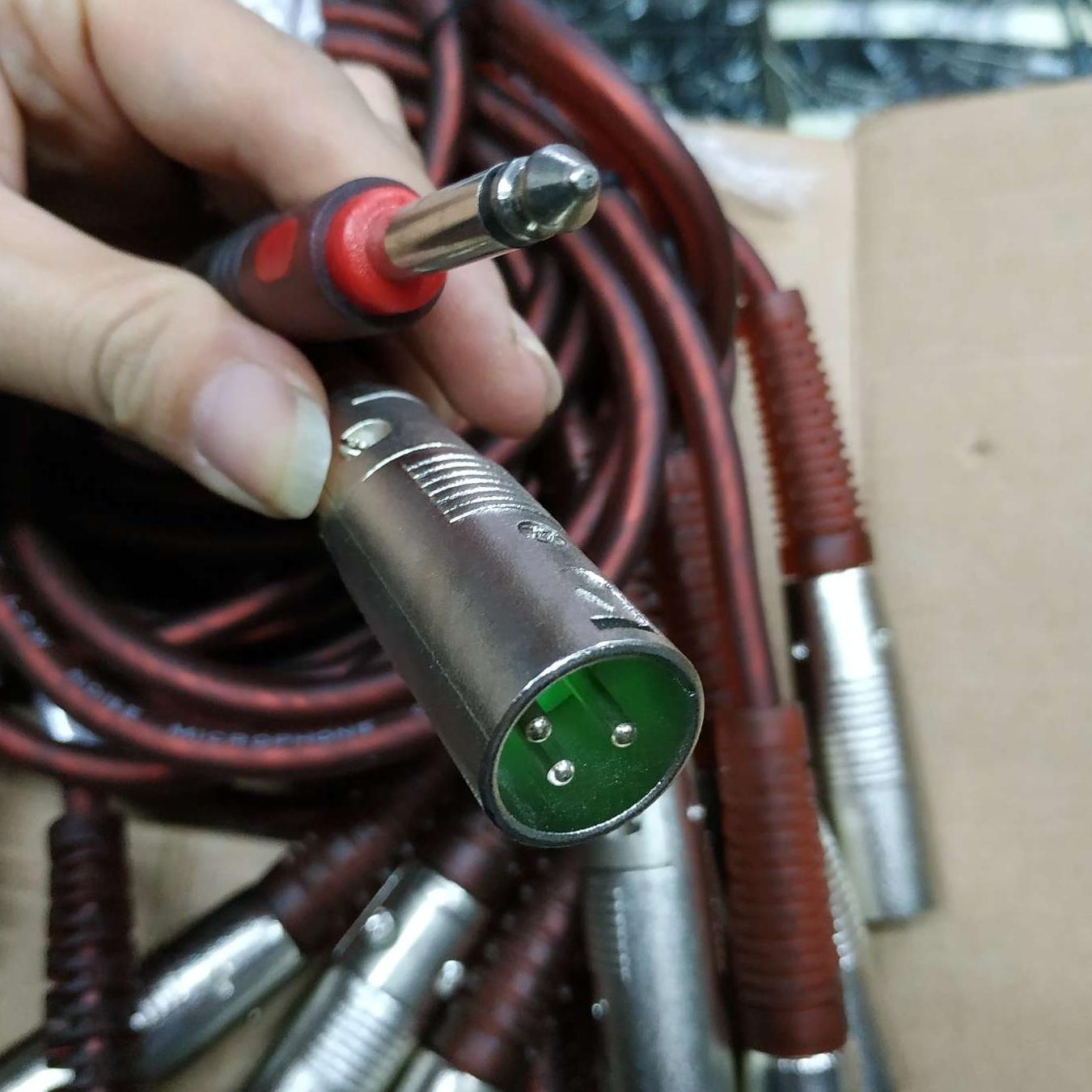 Dây 6ly ra Canon đực dài 1M ( 1 sợi)_