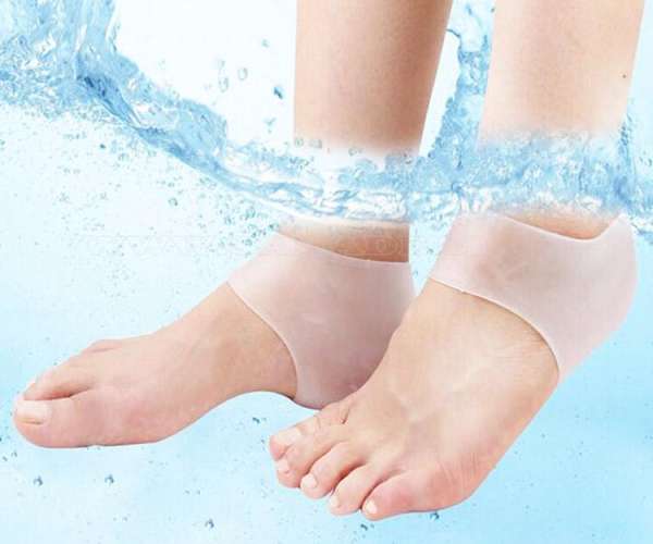 Giảm 38 %】 Combo 2 miếng silicon bảo vệ gót chân - chống nứt nẻ